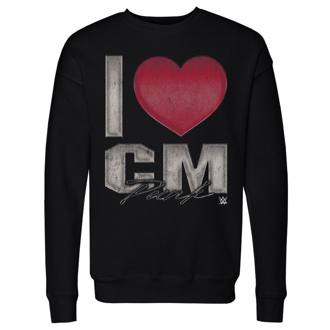 CM Punk Men's Crewneck Sweatshirt | 500 LEVEL