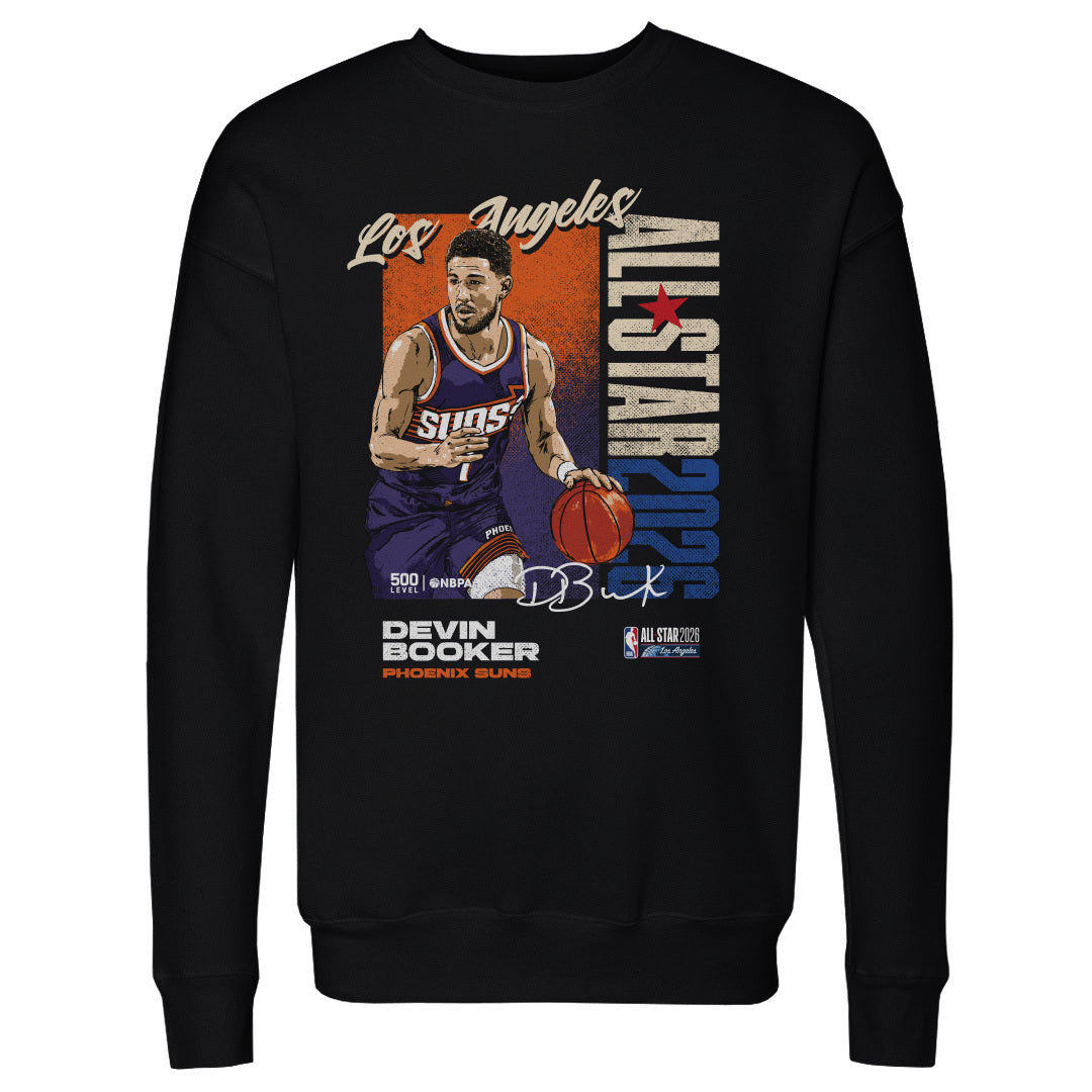 Devin Booker Men's Crewneck Sweatshirt | 500 LEVEL