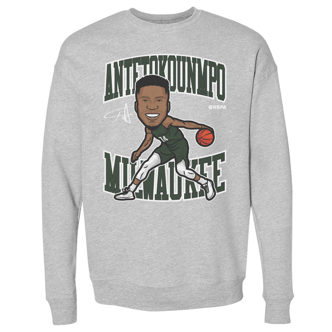 Giannis Antetokounmpo Men's Crewneck Sweatshirt | 500 LEVEL