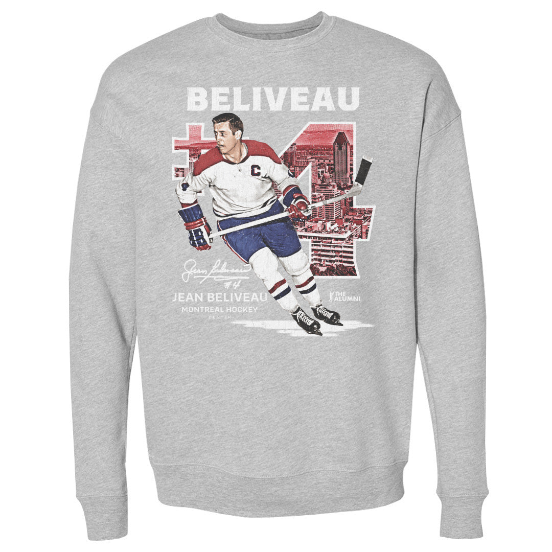 Jean Beliveau Men's Crewneck Sweatshirt | 500 LEVEL