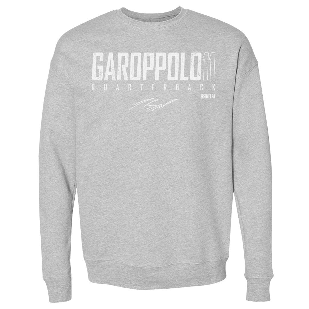 Jimmy Garoppolo Men's Crewneck Sweatshirt | 500 LEVEL