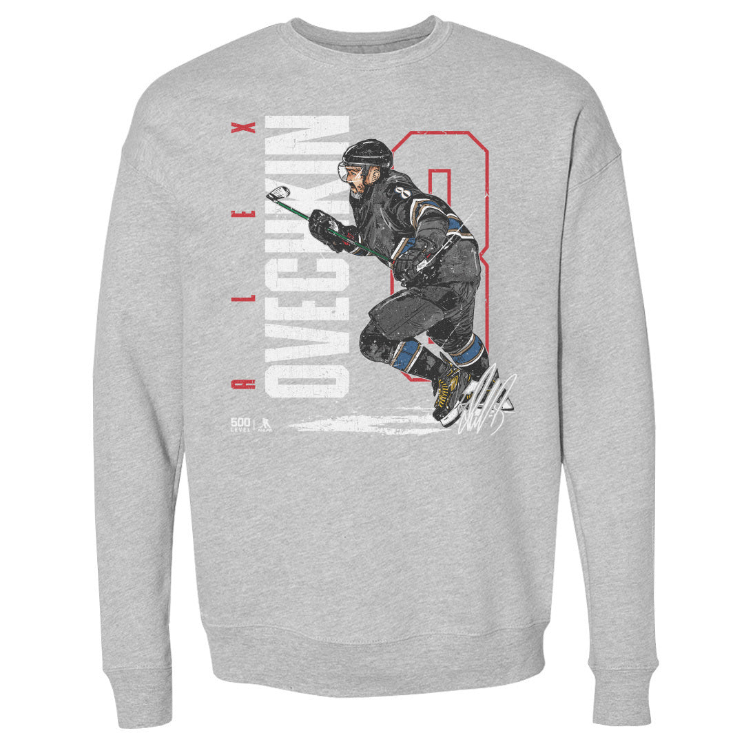 Alex Ovechkin Men's Crewneck Sweatshirt | 500 LEVEL