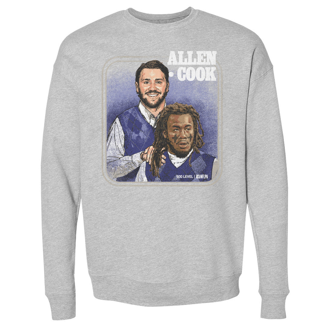 Josh Allen Men's Crewneck Sweatshirt | 500 LEVEL