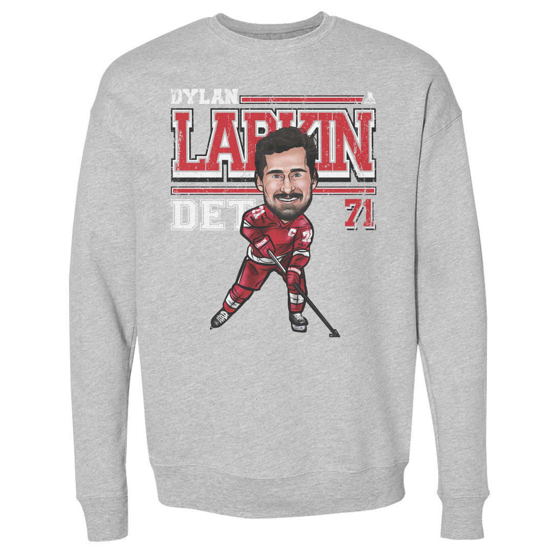 Dylan Larkin Men's Crewneck Sweatshirt | 500 LEVEL