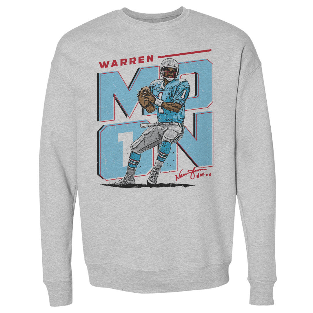 Warren Moon Men's Crewneck Sweatshirt | 500 LEVEL
