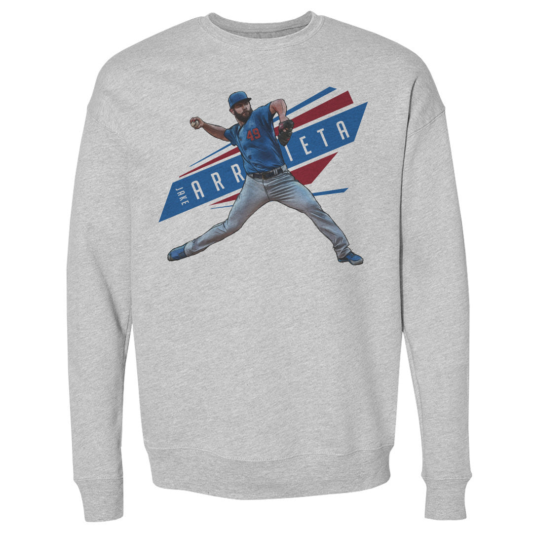 Jake Arrieta Men's Crewneck Sweatshirt | 500 LEVEL