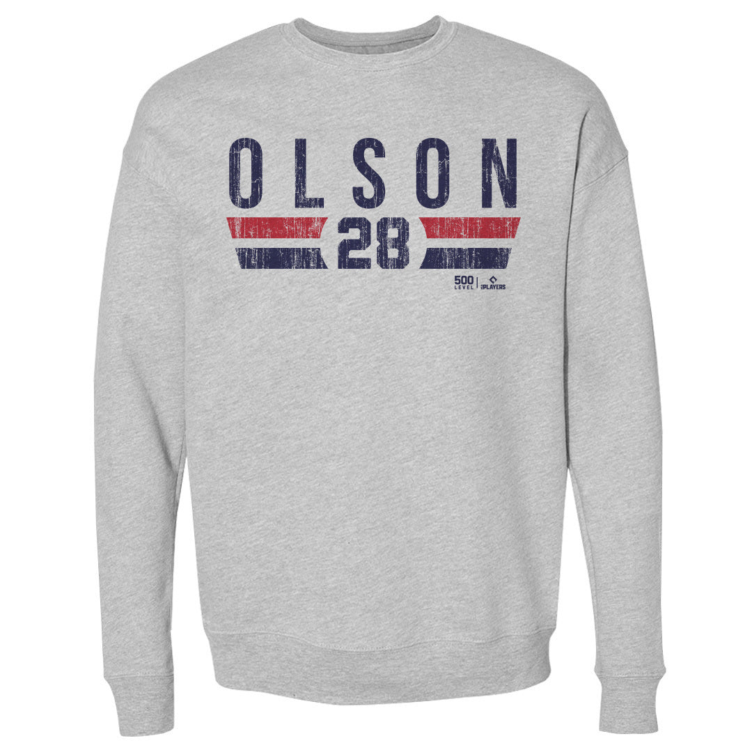Matt Olson Men's Crewneck Sweatshirt | 500 LEVEL