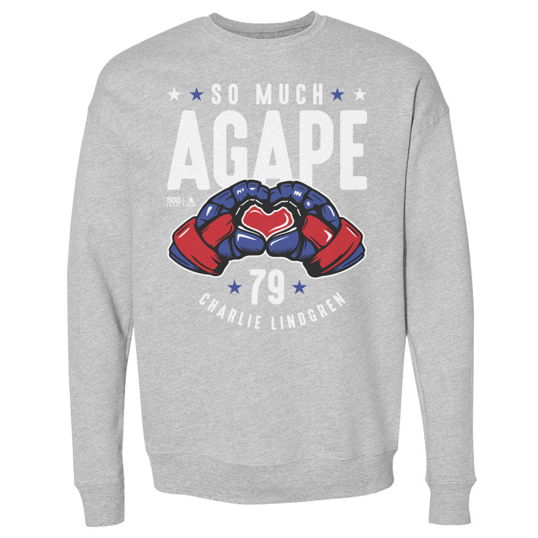 Charlie Lindgren Men's Crewneck Sweatshirt | 500 LEVEL