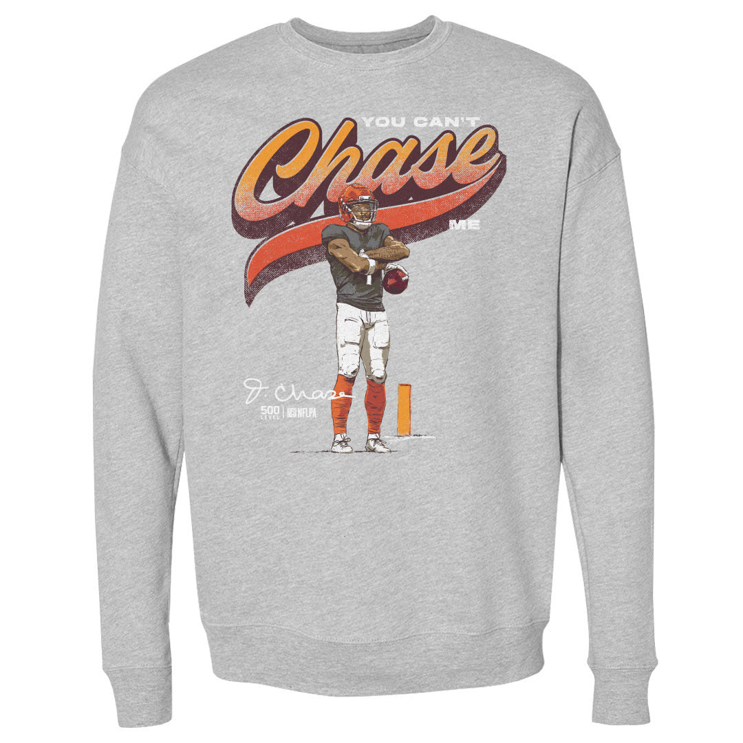 Ja'Marr Chase Men's Crewneck Sweatshirt | 500 LEVEL