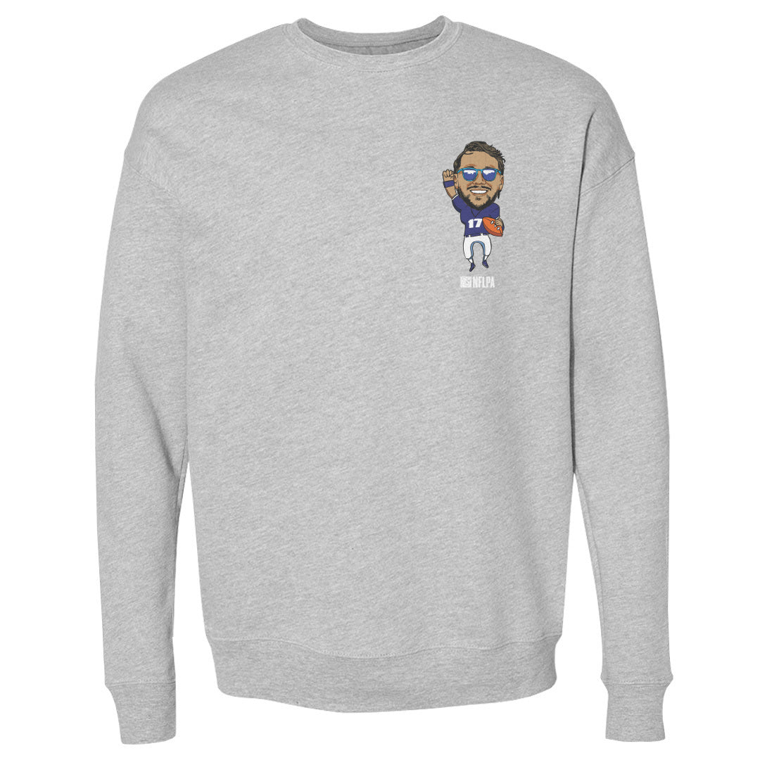 Josh Allen Men's Crewneck Sweatshirt | 500 LEVEL