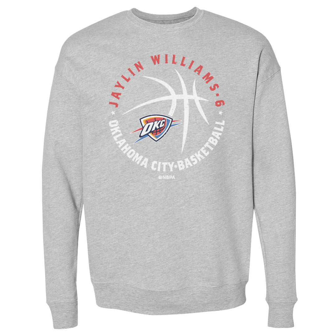 Jaylin Williams Men's Crewneck Sweatshirt | 500 LEVEL
