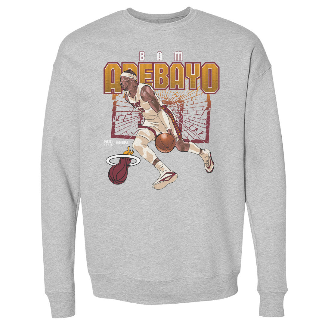 Bam Adebayo Men's Crewneck Sweatshirt | 500 LEVEL