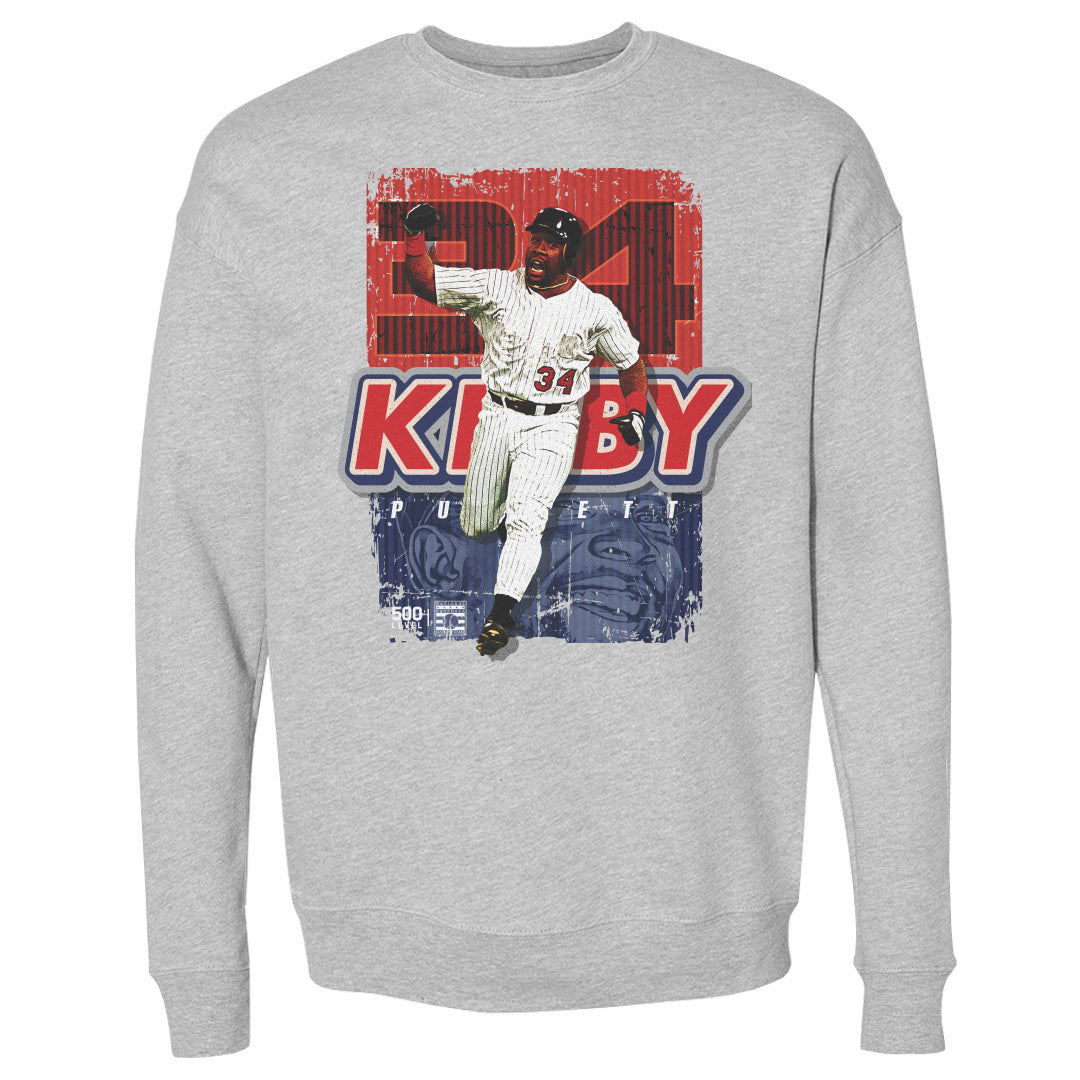 Kirby Puckett Men's Crewneck Sweatshirt | 500 LEVEL