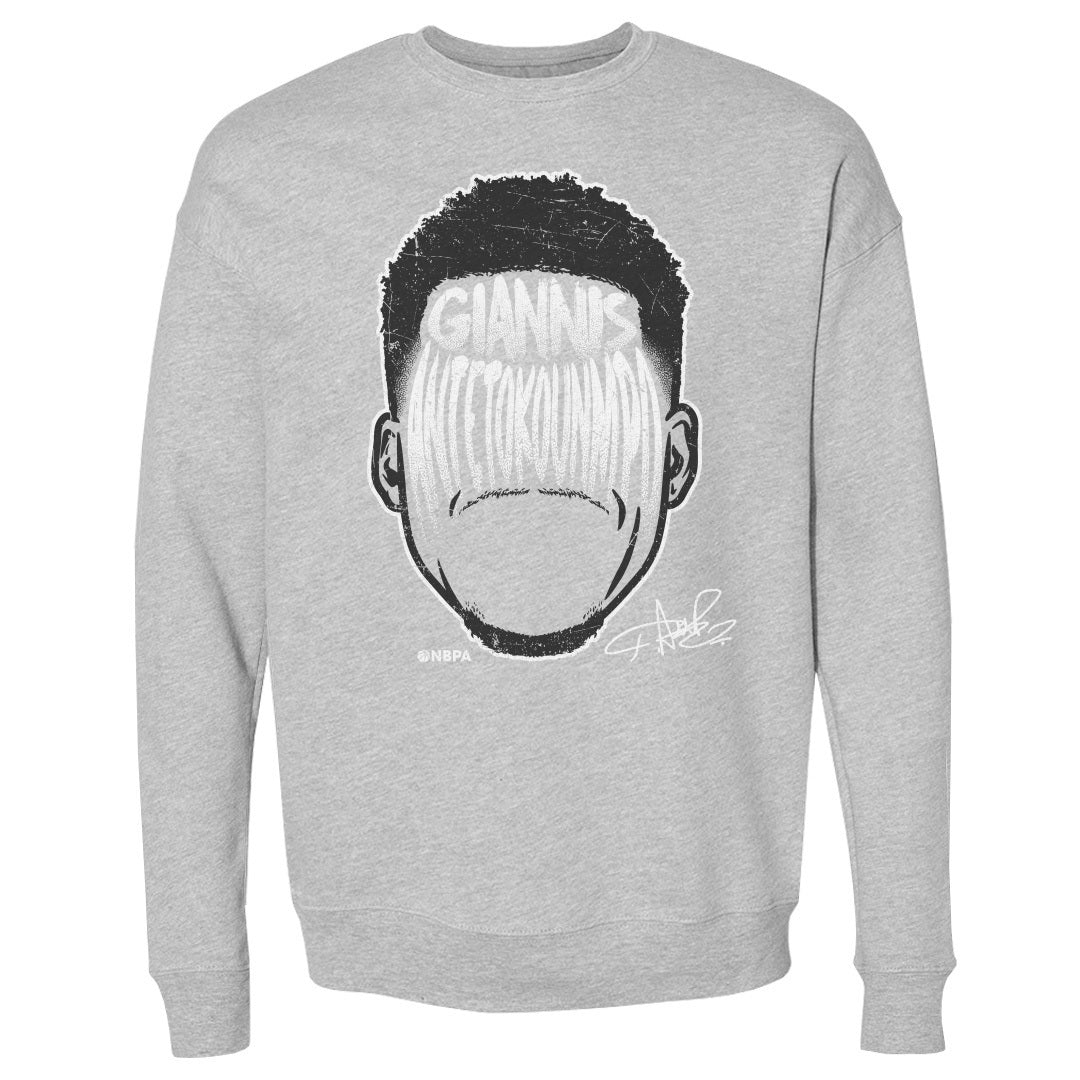 Giannis Antetokounmpo Men's Crewneck Sweatshirt | 500 LEVEL