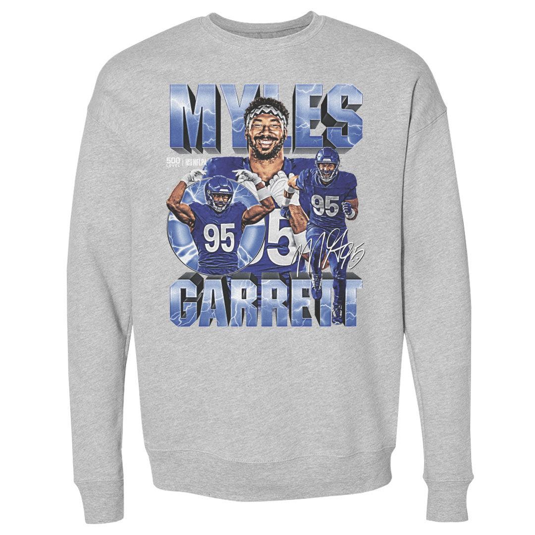 Myles Garrett Men's Crewneck Sweatshirt | 500 LEVEL