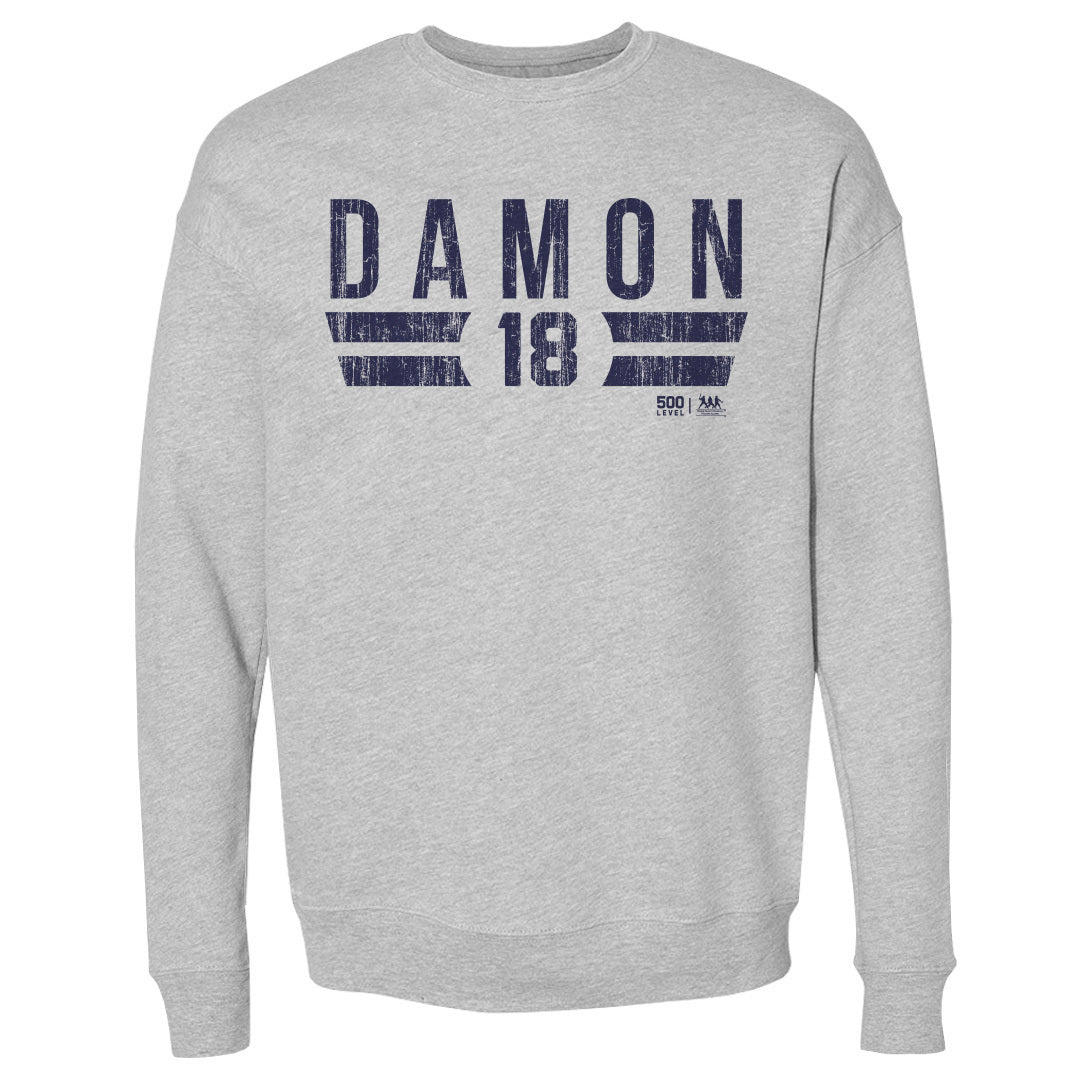 Johnny Damon Men's Crewneck Sweatshirt | 500 LEVEL