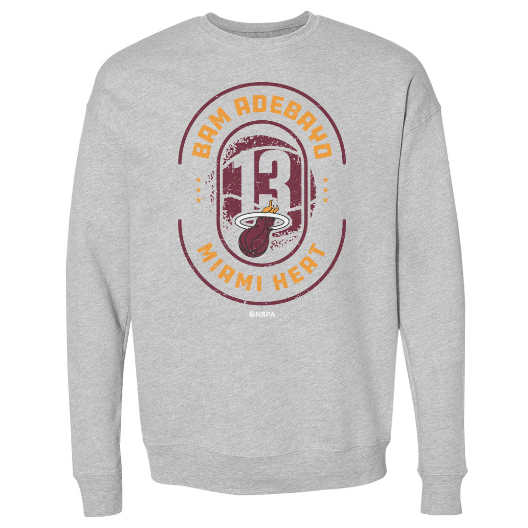 Bam Adebayo Men's Crewneck Sweatshirt | 500 LEVEL