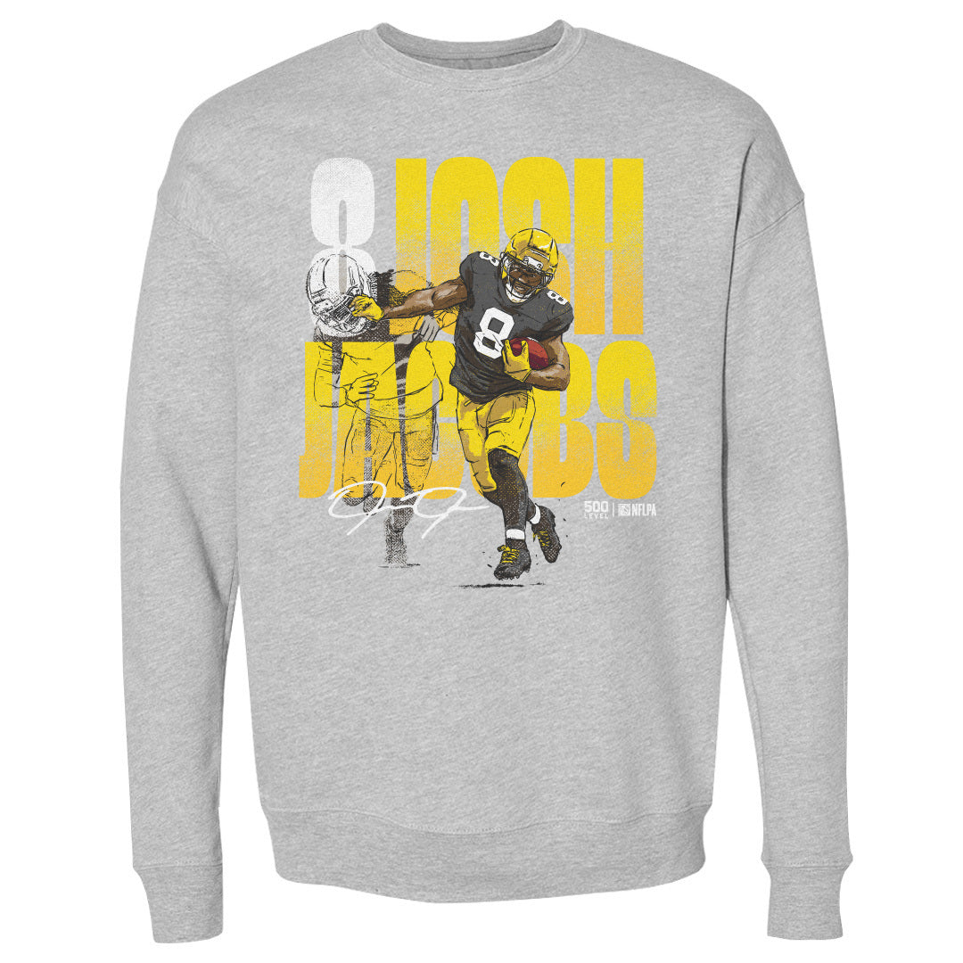 Josh Jacobs Men's Crewneck Sweatshirt | 500 LEVEL