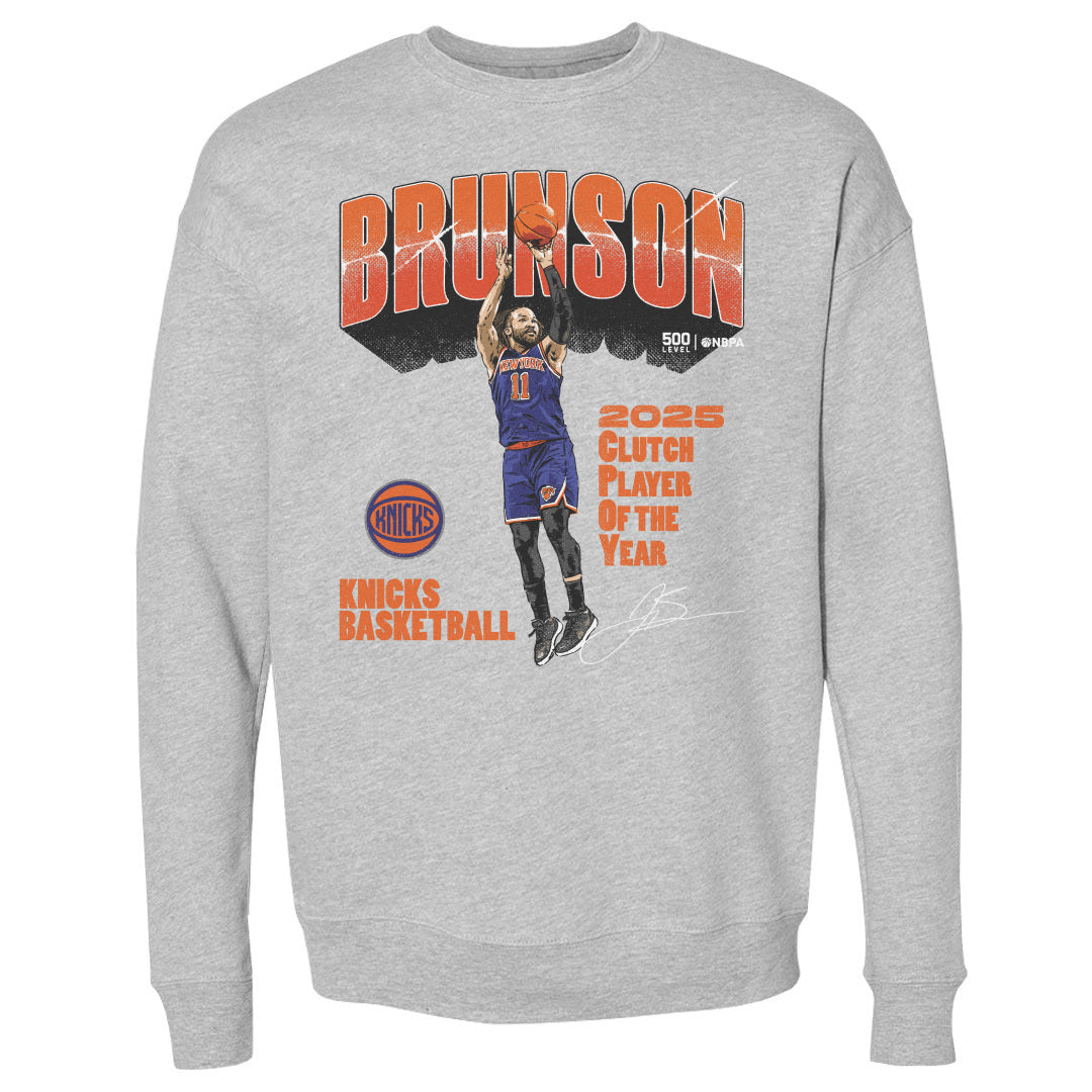 Jalen Brunson Men's Crewneck Sweatshirt | 500 LEVEL