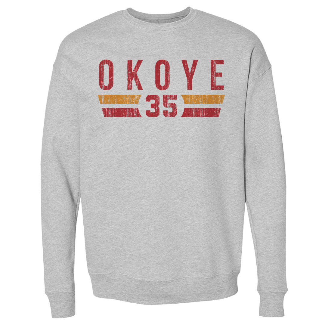Christian Okoye Men's Crewneck Sweatshirt | 500 LEVEL
