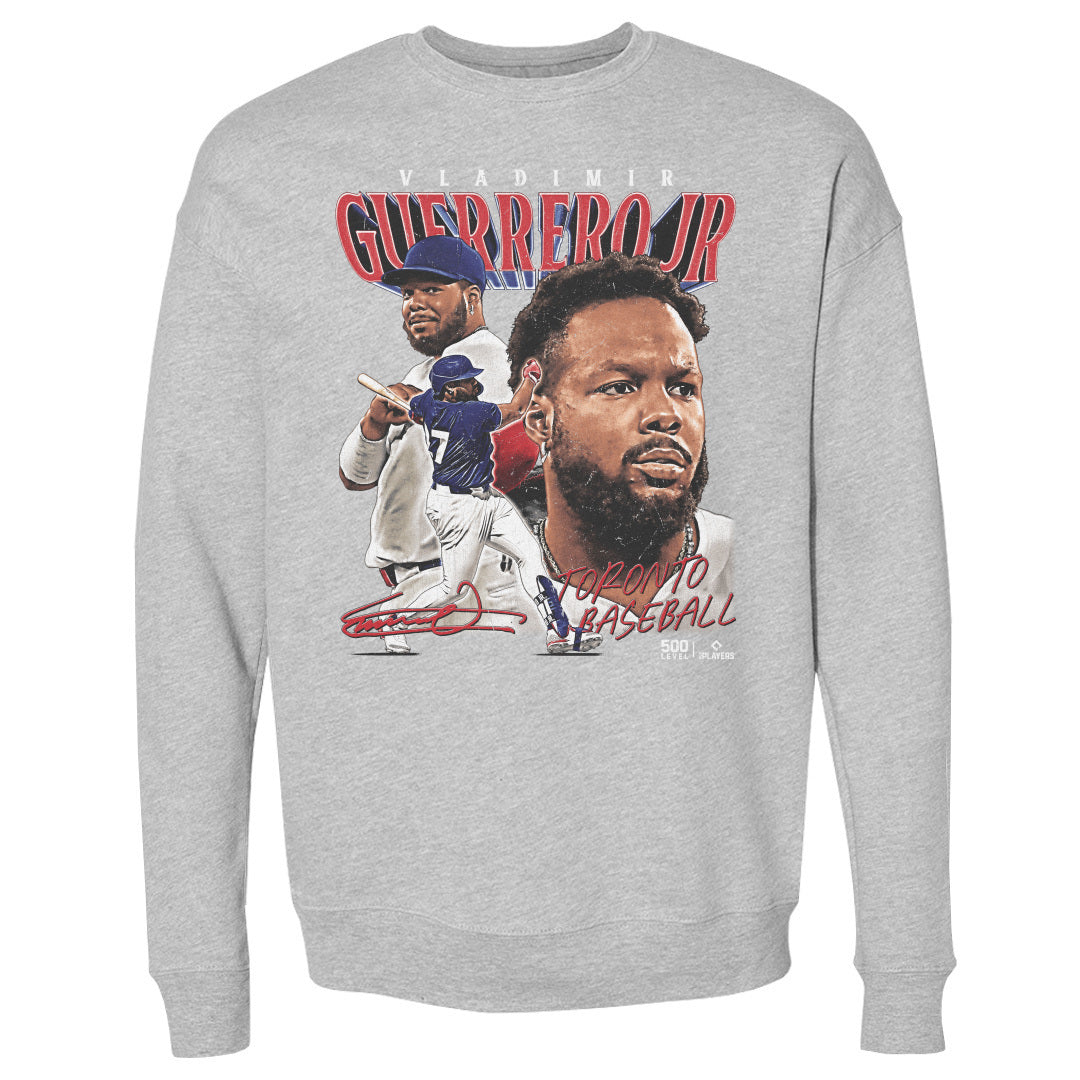 Vladimir Guerrero Jr. Men's Crewneck Sweatshirt | 500 LEVEL
