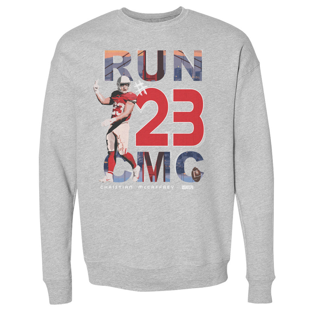 Christian McCaffrey Men's Crewneck Sweatshirt | 500 LEVEL
