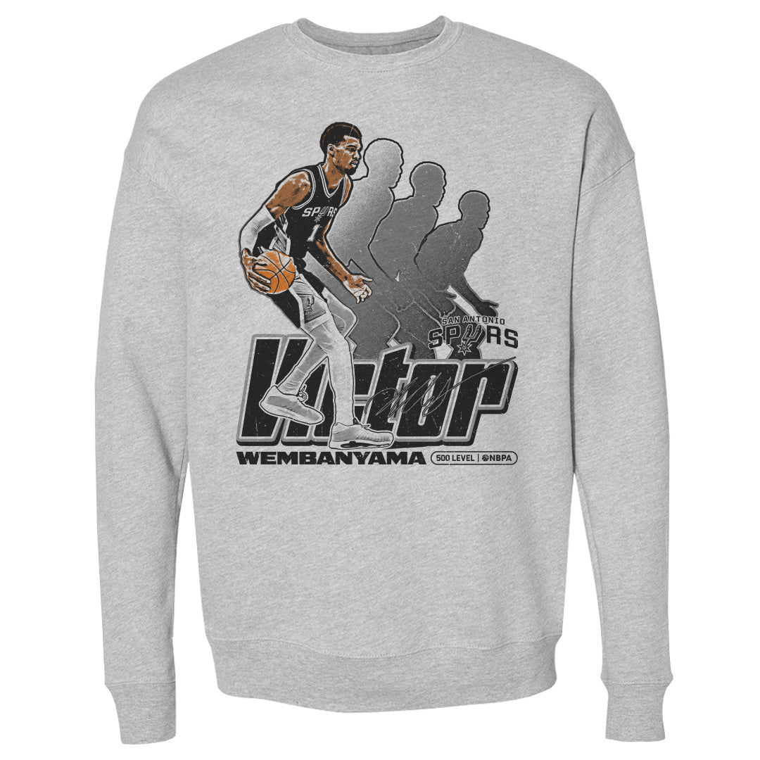 Victor Wembanyama Men's Crewneck Sweatshirt | 500 LEVEL