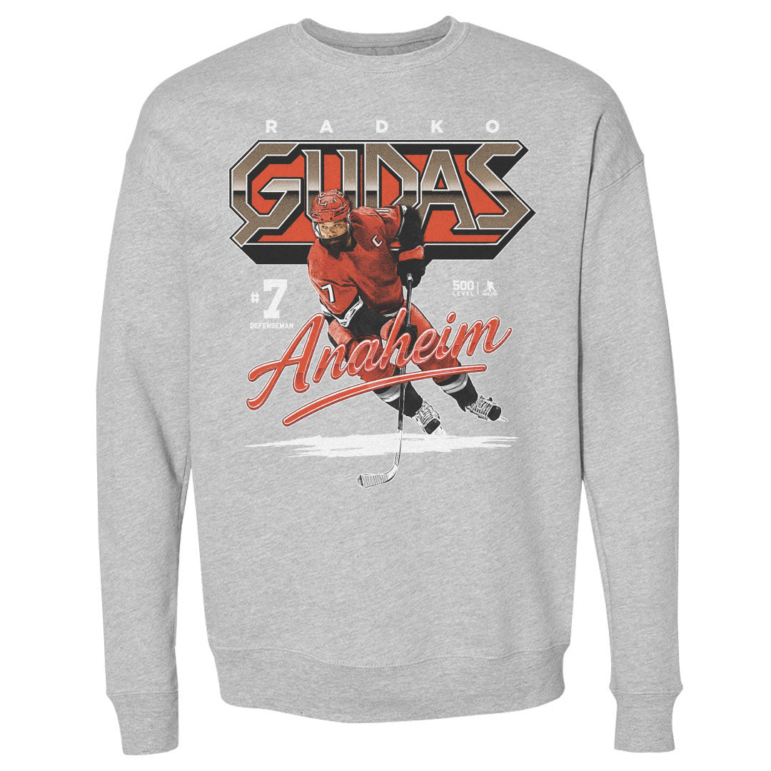 Radko Gudas Men's Crewneck Sweatshirt | 500 LEVEL