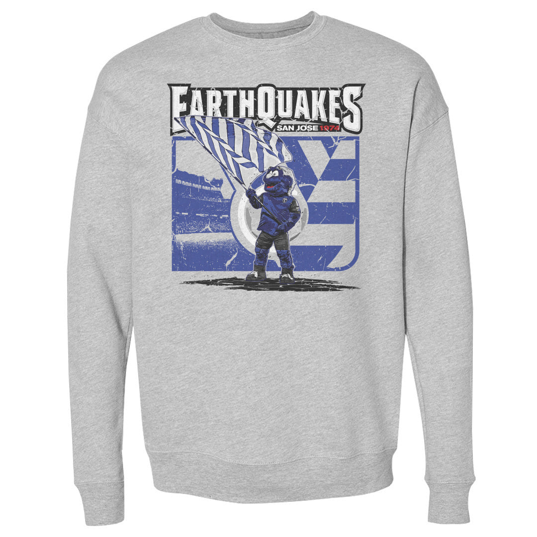 San Jose Earthquakes Men&#39;s Crewneck Sweatshirt | 500 LEVEL