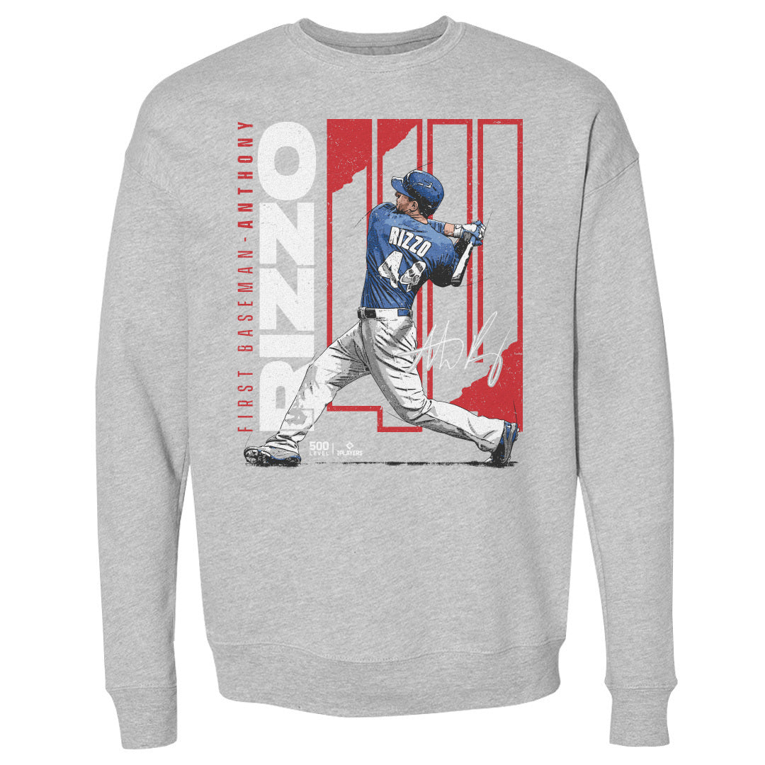 Anthony Rizzo Men's Crewneck Sweatshirt | 500 LEVEL