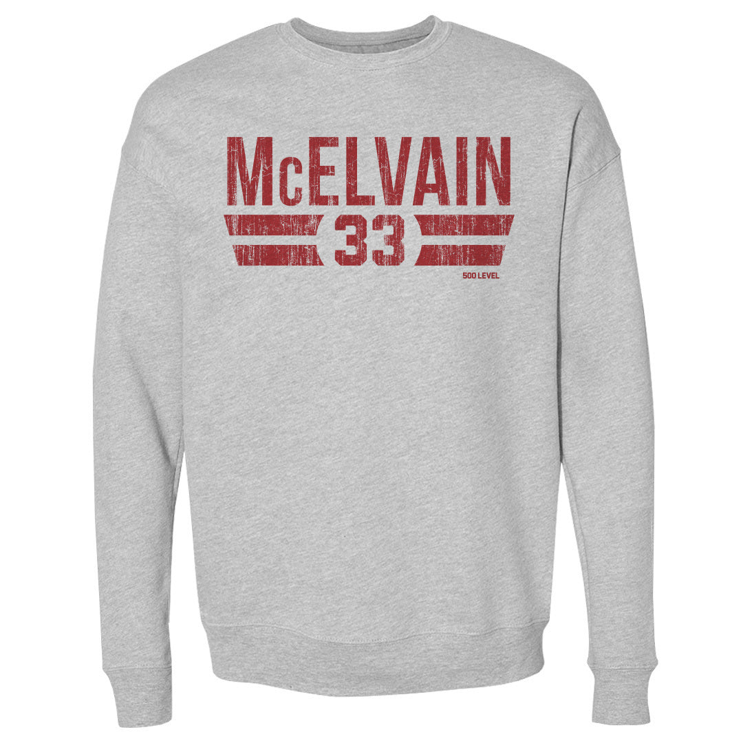 Ethan McElvain Men's Crewneck Sweatshirt | 500 LEVEL
