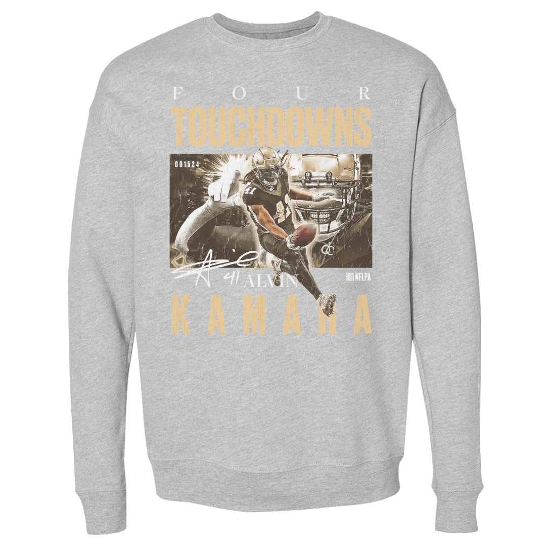 Alvin Kamara Men's Crewneck Sweatshirt | 500 LEVEL