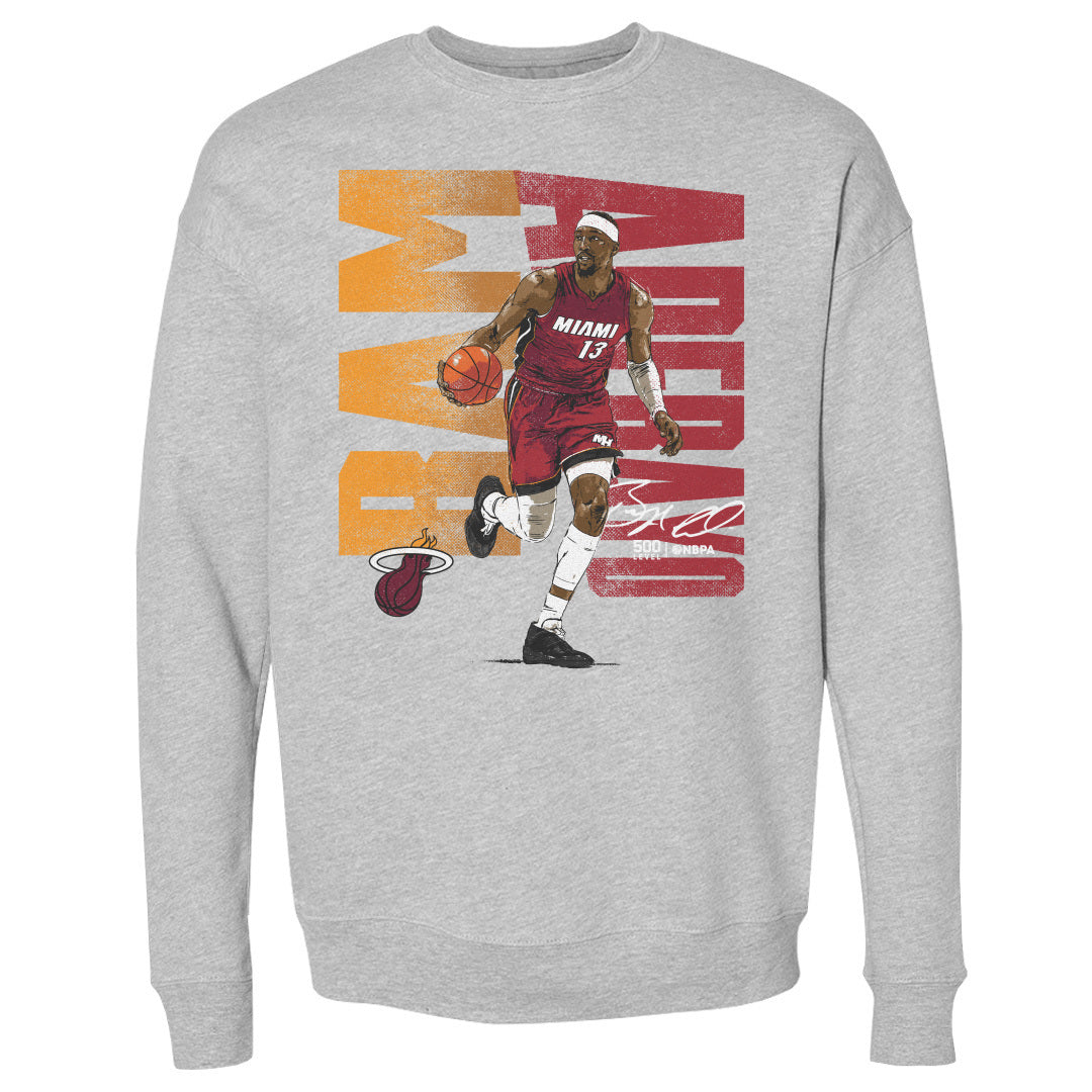 Bam Adebayo Men's Crewneck Sweatshirt | 500 LEVEL