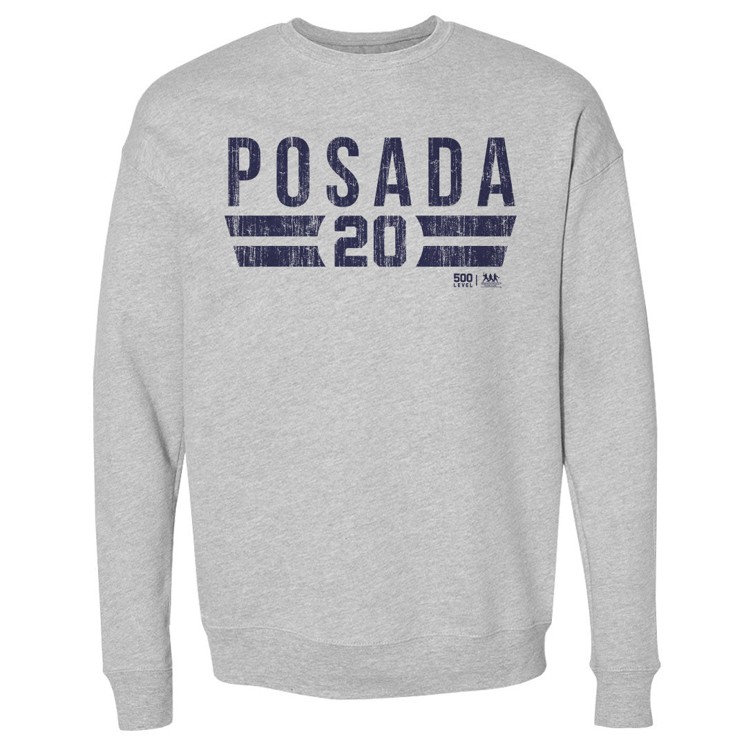 Jorge Posada Men's Crewneck Sweatshirt | 500 LEVEL