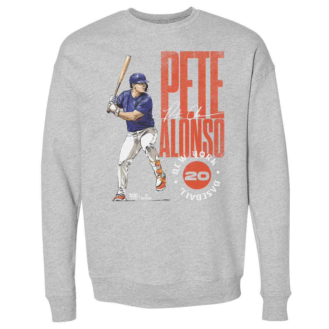 Pete Alonso Men's Crewneck Sweatshirt | 500 LEVEL