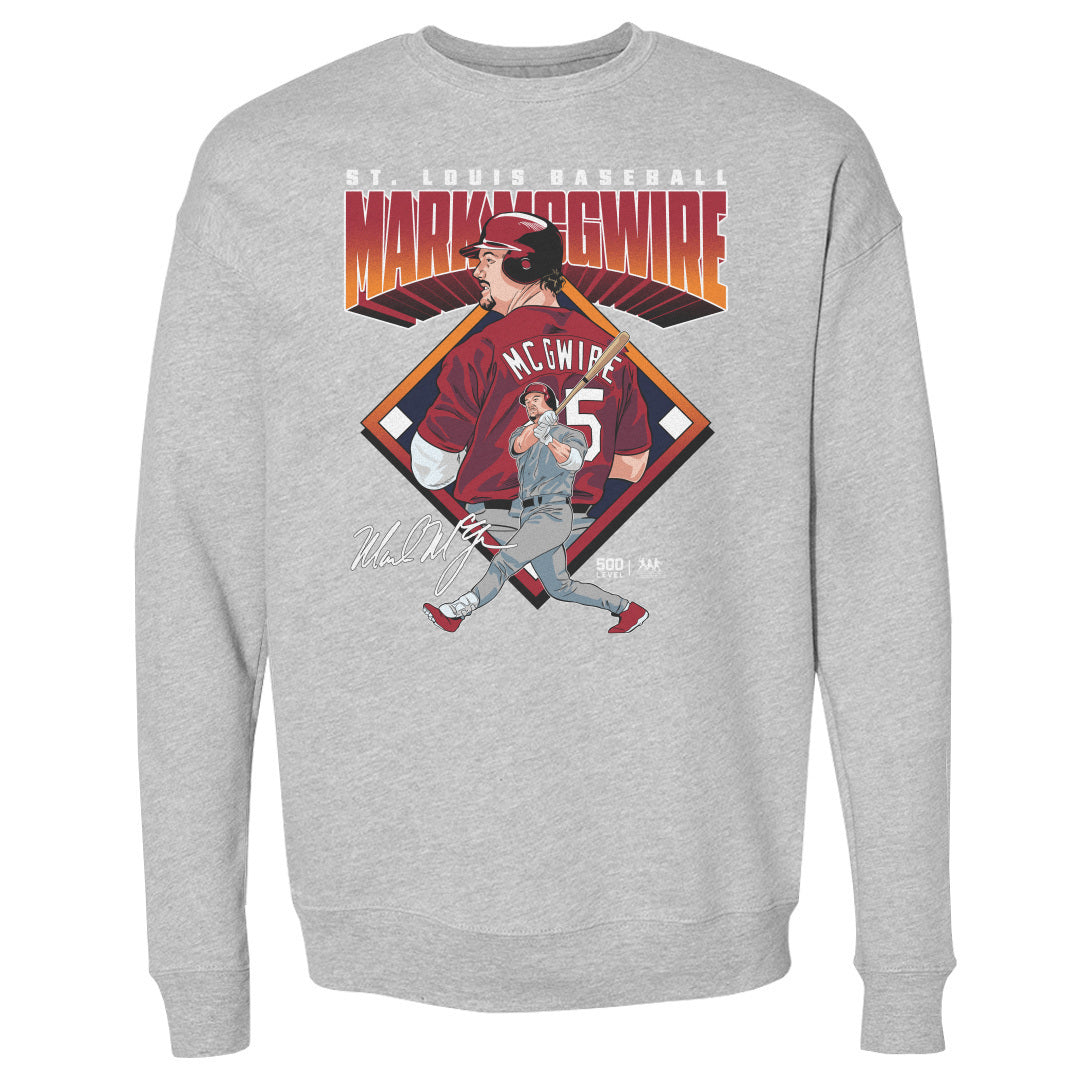 Mark McGwire Men's Crewneck Sweatshirt | 500 LEVEL