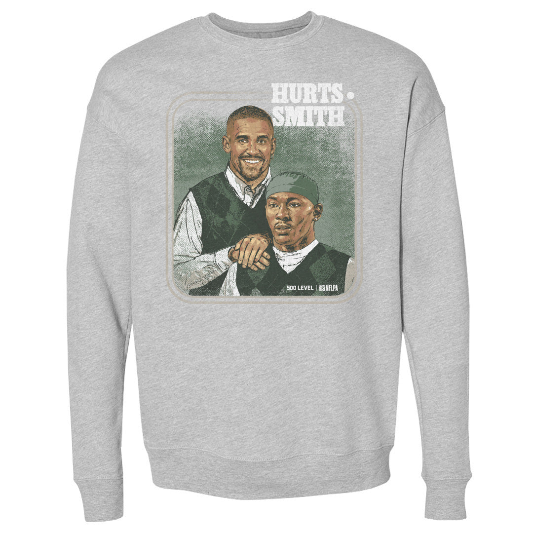 Jalen Hurts Men's Crewneck Sweatshirt | 500 LEVEL