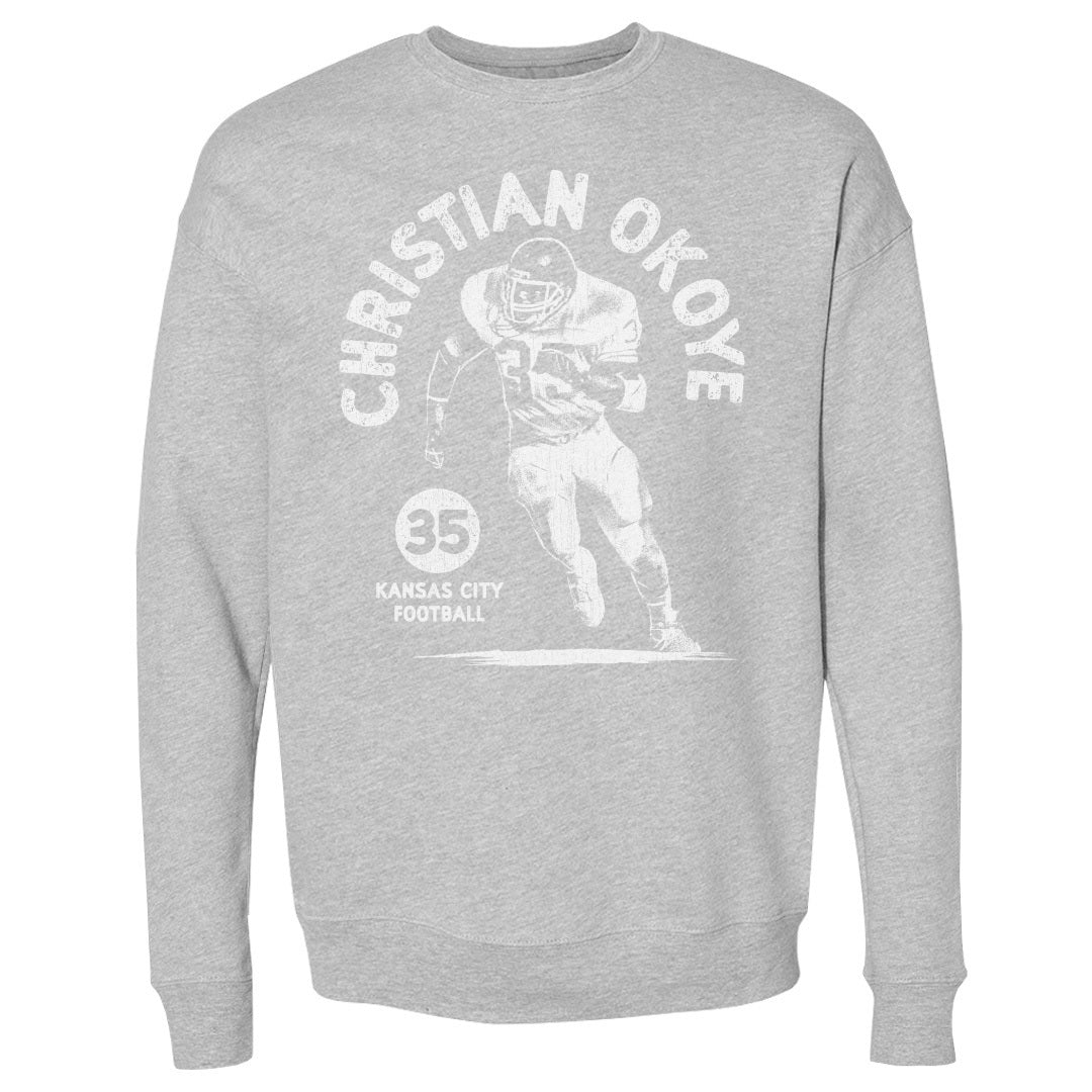 Christian Okoye Men's Crewneck Sweatshirt | 500 LEVEL