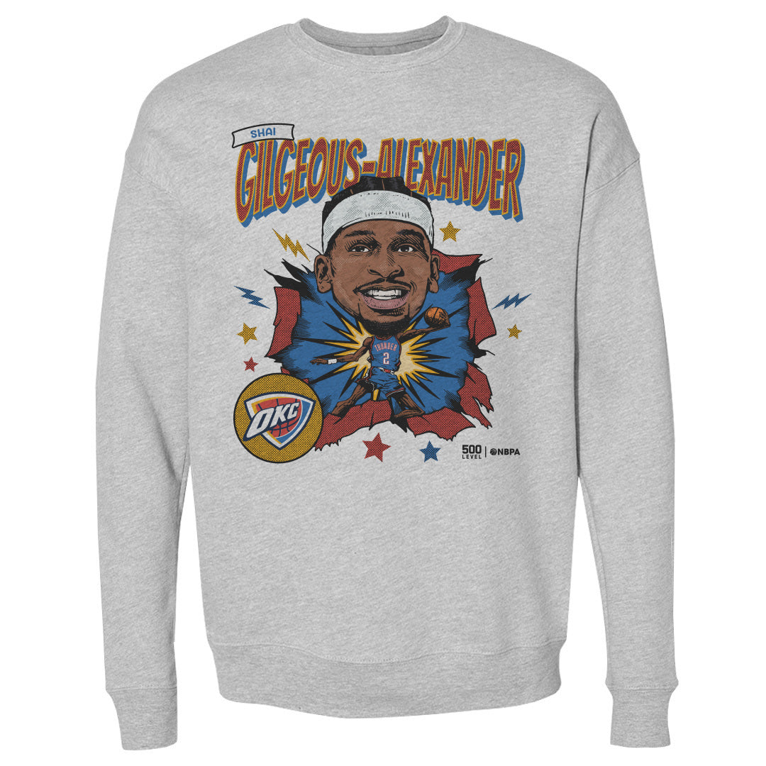 Shai Gilgeous-Alexander Men's Crewneck Sweatshirt | 500 LEVEL