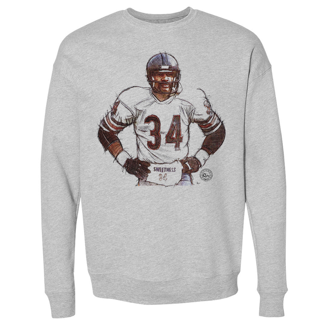 Walter Payton Men's Crewneck Sweatshirt | 500 LEVEL