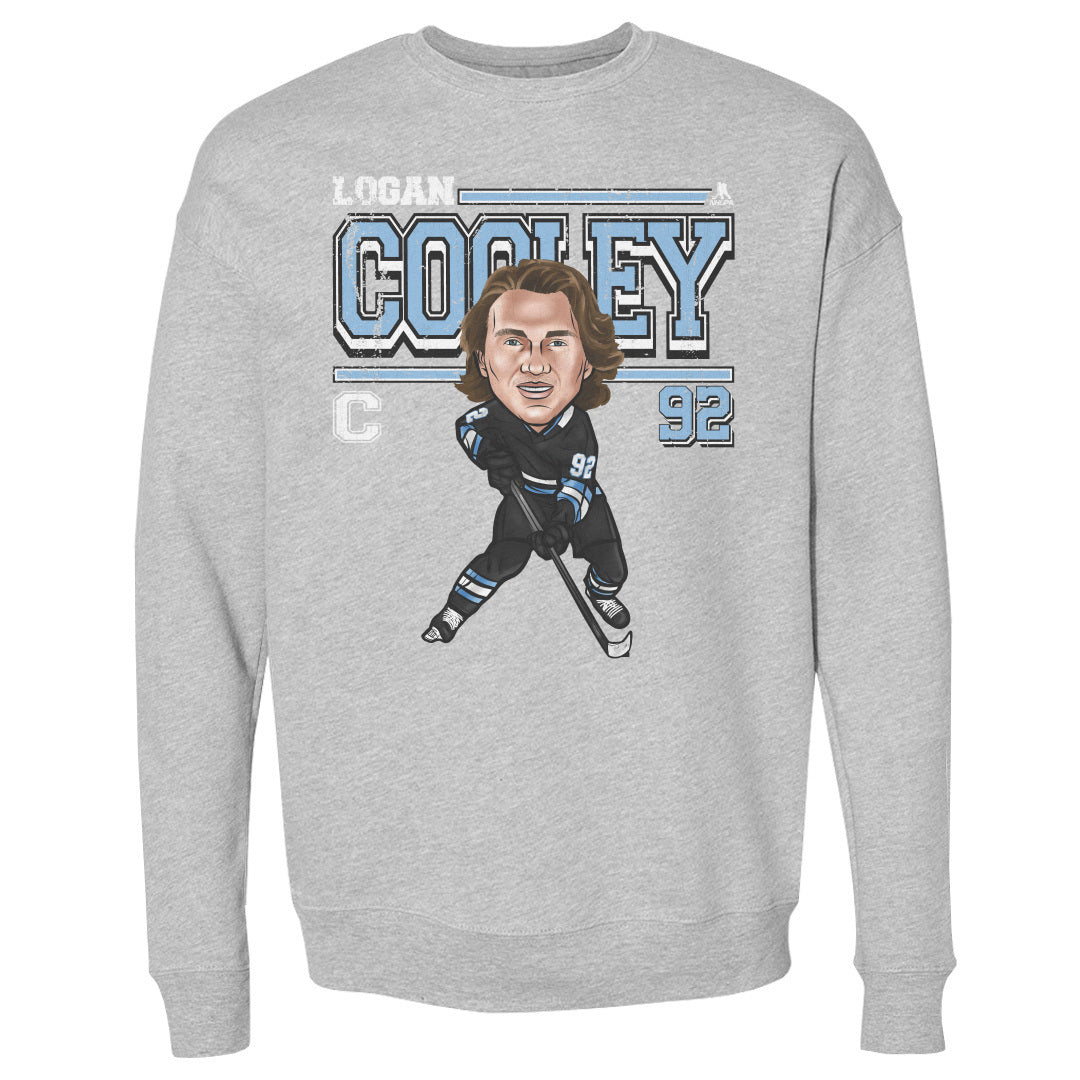 Logan Cooley Men's Crewneck Sweatshirt | 500 LEVEL