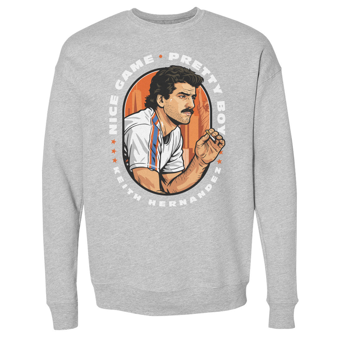 Keith Hernandez Men's Crewneck Sweatshirt | 500 LEVEL