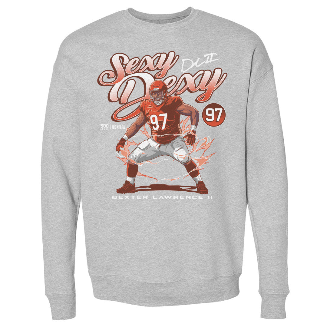 Dexter Lawrence II Men's Crewneck Sweatshirt | 500 LEVEL
