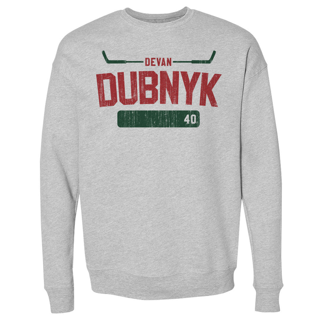 Devan Dubnyk Men's Crewneck Sweatshirt | 500 LEVEL