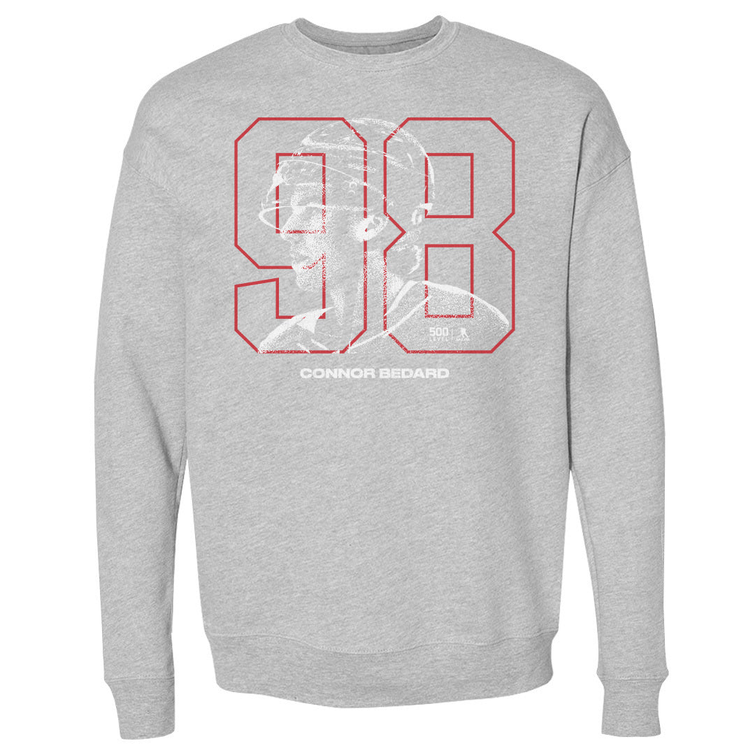 Connor Bedard Men's Crewneck Sweatshirt | 500 LEVEL
