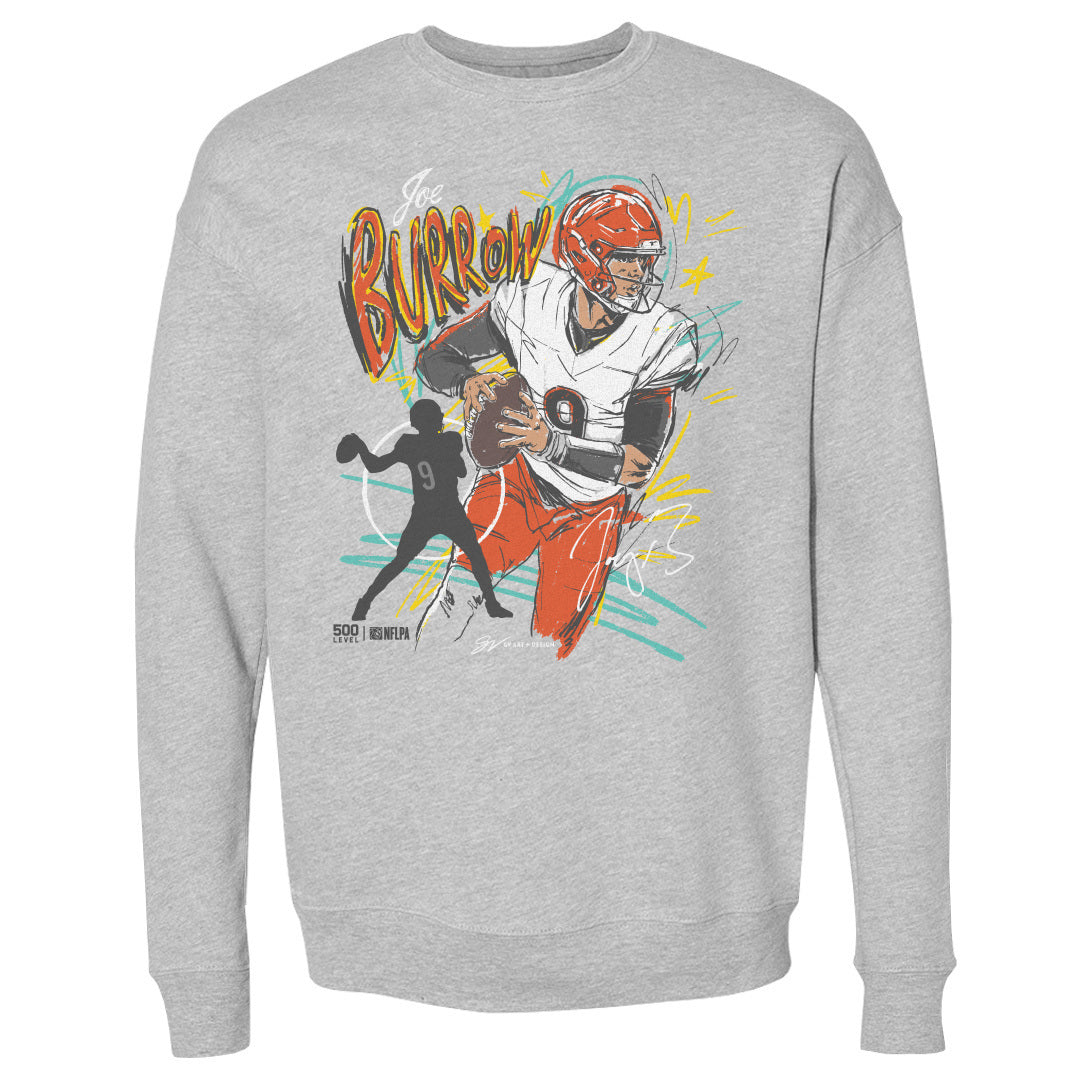 Joe Burrow Men's Crewneck Sweatshirt | 500 LEVEL