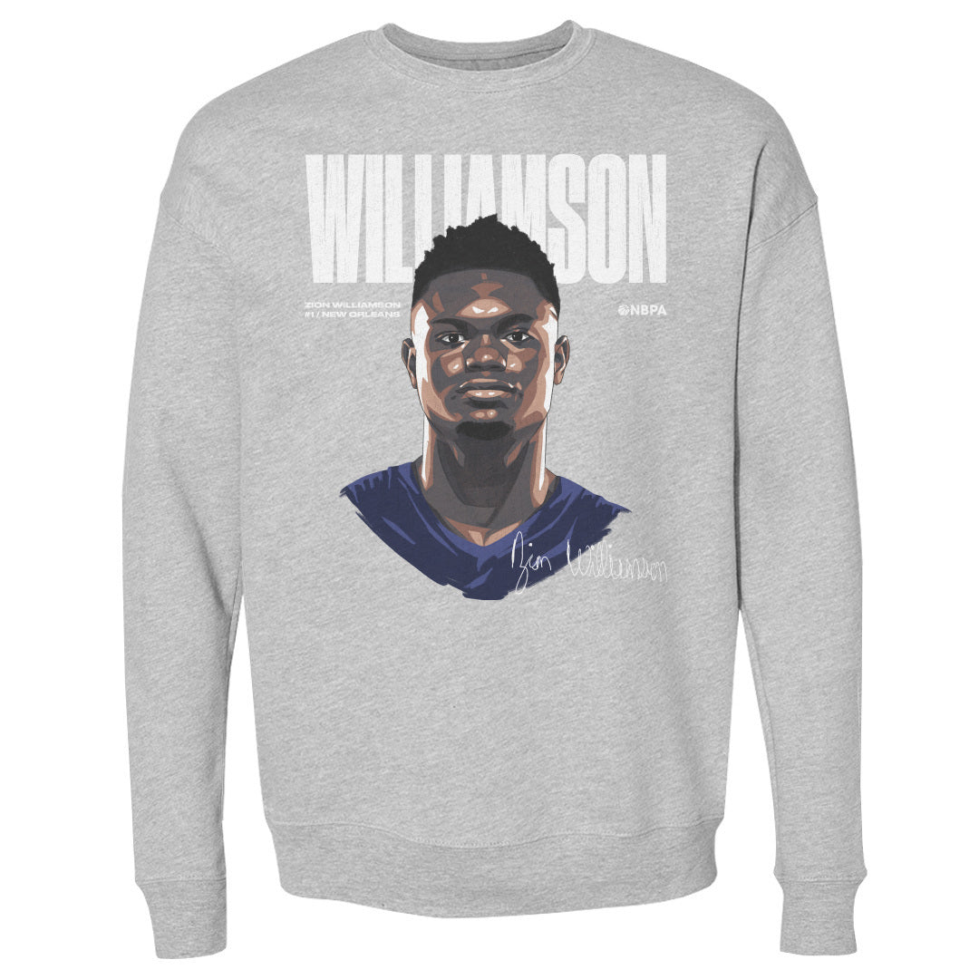 Zion Williamson Men's Crewneck Sweatshirt | 500 LEVEL