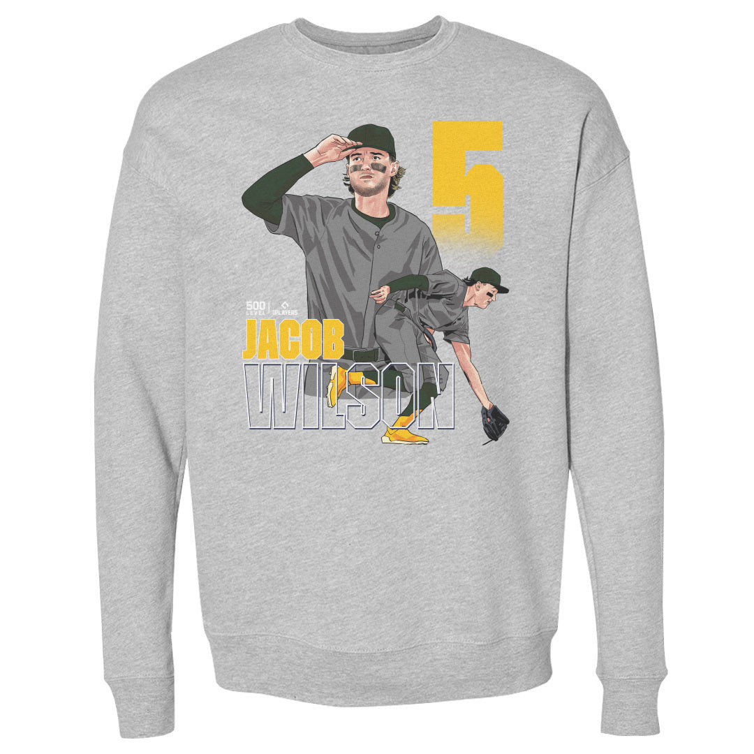 Jacob Wilson Men's Crewneck Sweatshirt | 500 LEVEL
