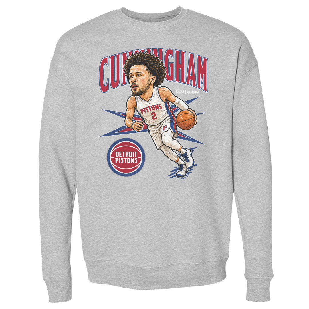 Cade Cunningham Men's Crewneck Sweatshirt | 500 LEVEL