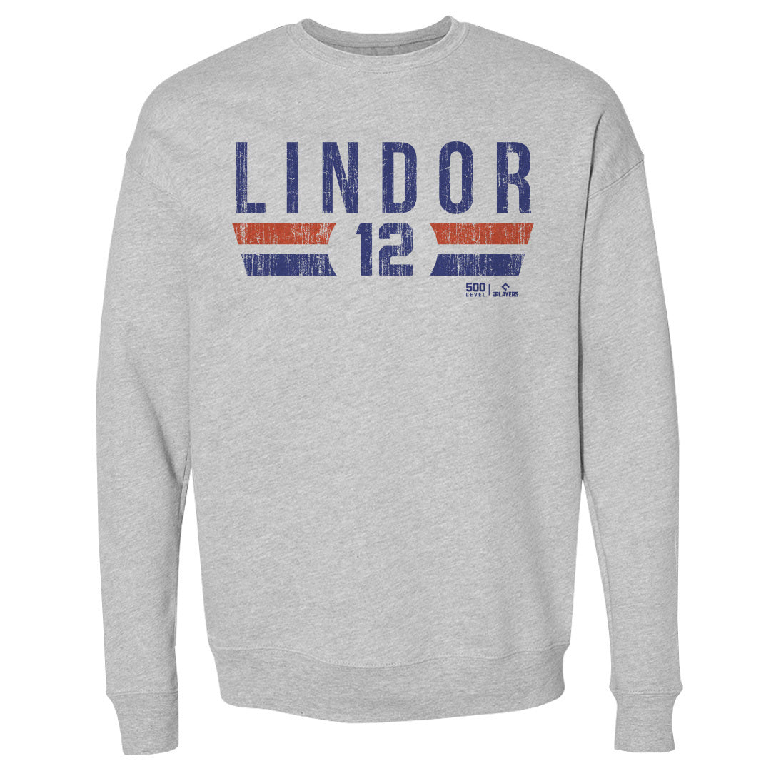Francisco Lindor Men's Crewneck Sweatshirt | 500 LEVEL